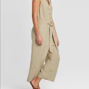 A New Day Cropped Jumpsuit
